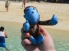 Monkey enjoying the sunshine