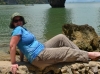 Melissa in a Bond Girl pose!